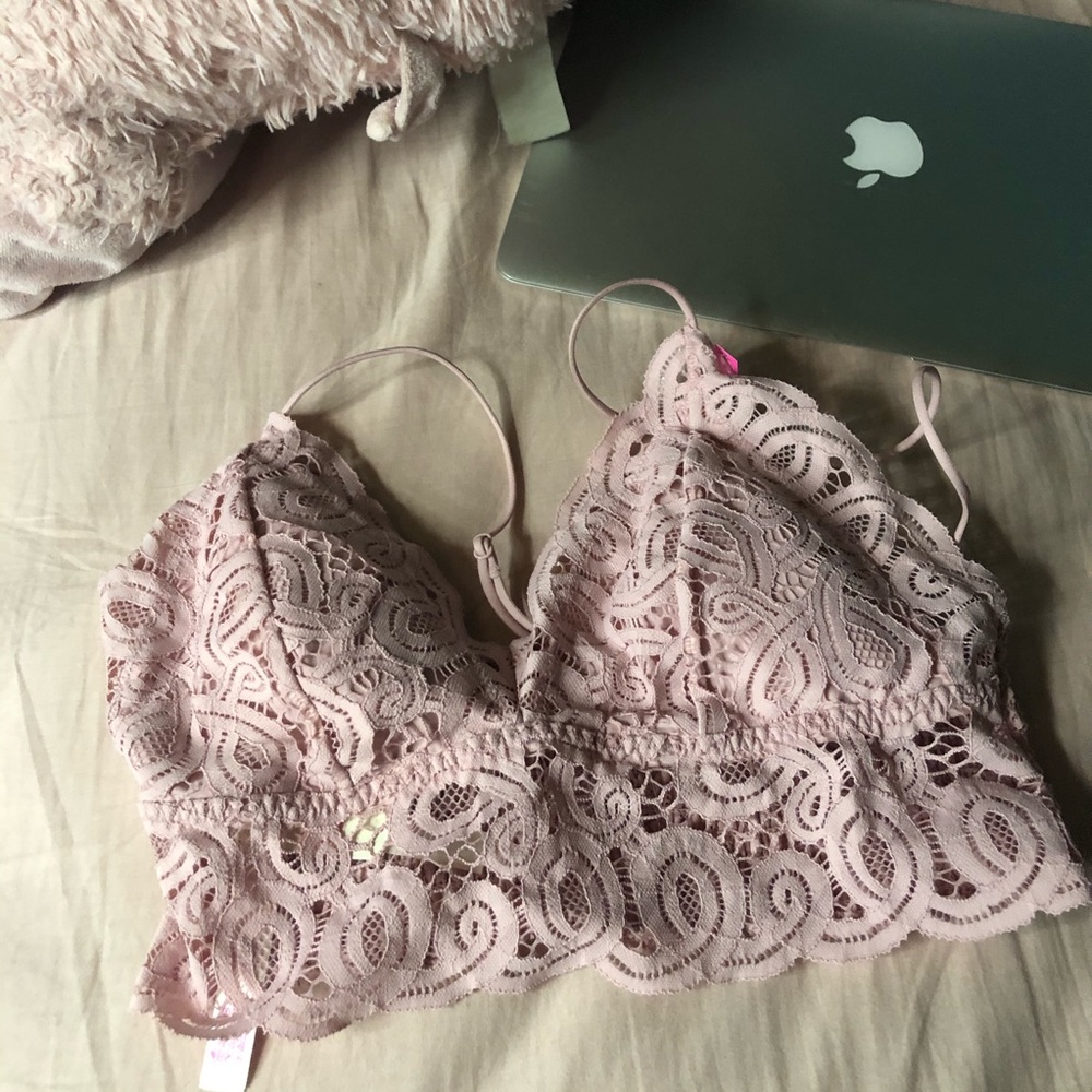 Pink vs lace bralette